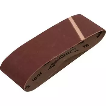 Лента шлифовальная Dexter P180 533x75 мм, 2 шт.