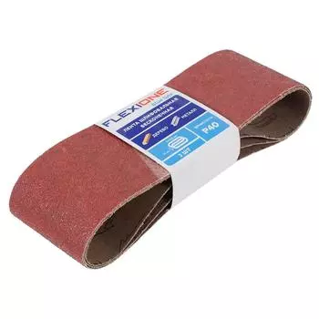 Лента шлифовальная Flexione P40 533x75 мм, 3 шт.