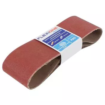 Лента шлифовальная Flexione P80 533x75 мм, 3 шт.