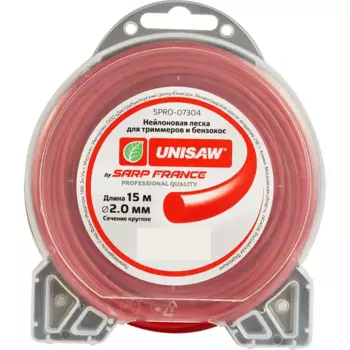 Леска для триммера Unisaw 2.0 мм 15 м круглая