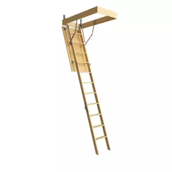 Лестница чердачная складная с секциями Basic 60x120x280 см