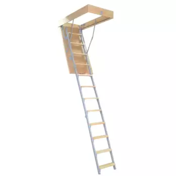 Лестница чердачная складная с секциями ЧЛ-17 60x120x280 см