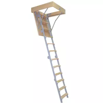 Лестница чердачная складная с секциями ЧЛ-18 70x80x265