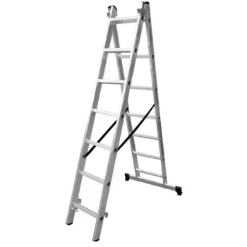 Лестница раскладная 2-секционная Standers до 3.19 м 7 ступеней
