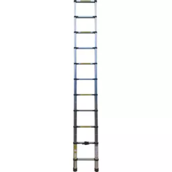 Лестница телескопическая 1-секционная Alumet до 3.2 м 11 ступеней