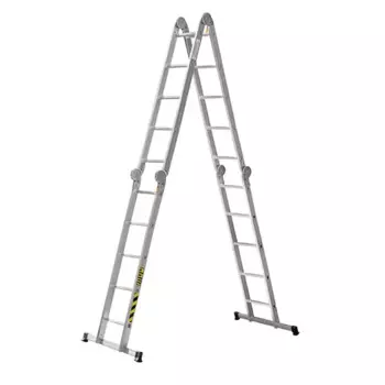 Лестница трансформер 4-секционная Наш до 5.75 м 20 ступеней