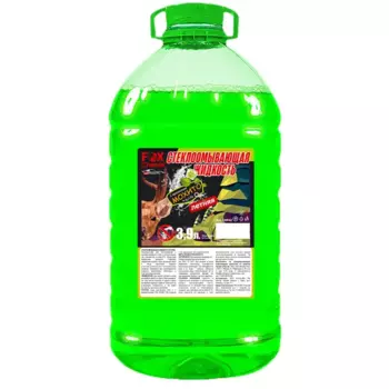Летняя стеклоомывающая жидкость без метанола Fox Chemie 3.9 л