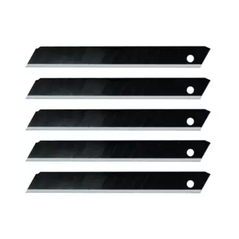 Лезвия универсальные Rage воронёные 9 мм, 5 шт.