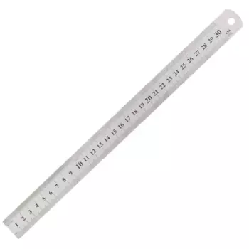 Линейка измерительная стальная Sparta 305065 30 см
