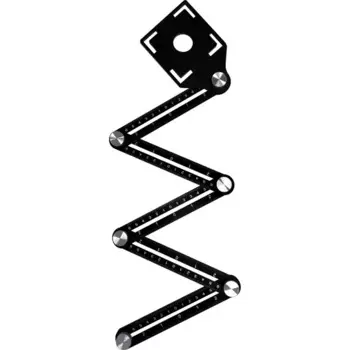 Линейка-шаблон для переноса отверстий Vertextools 3043-6-12