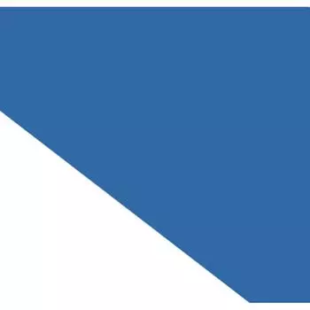 Лист гладкий 0.35 мм 2000х1250 мм синий