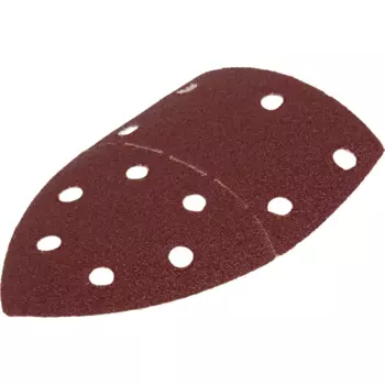 Лист шлифовальный на бумажной основе для ДШМ Dexter P120 152x102 мм, 5 шт.