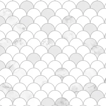 Листовая панель ПВХ Тернер белый 3000x600x6 мм 1.8