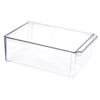 Лоток для холодильника Idea 20x10x30 см, пластик, цвет прозрачный