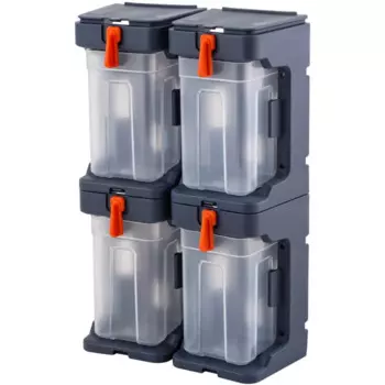 Лоток для метизов Blocker пластик 160x243x78 мм 4 шт.