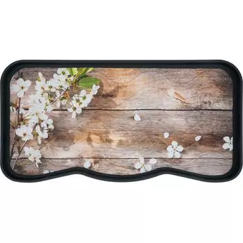 Лоток для обуви «Цветы и дерево» 38х75 см