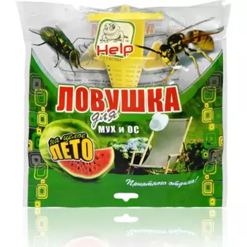 Ловушка Help для мух и ос 21x21 см
