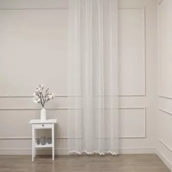 ЛТ тюль 1 п/м вышивка prem elena молочный 300 см