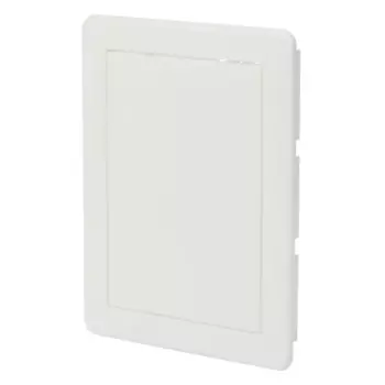 Люк ревизионный нажимной Equation пластик цвет белый 15x20 см