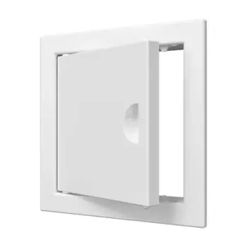 Люк ревизионный открытого типа Fonet пластик 10x10 см цвет белый