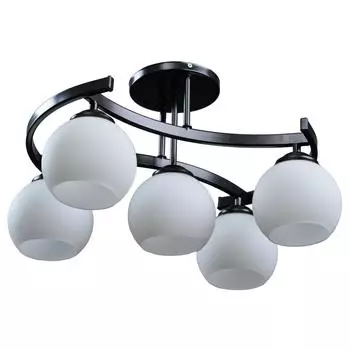 Люстра Адара 5хЕ27х60 Вт цвет чёрный