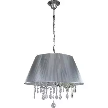 Люстра Eurosvet Анабэль 3125/5, 5 ламп, 25 м², цвет хром