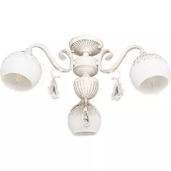 Люстра Louis 3хЕ27х60 Вт цвет белый