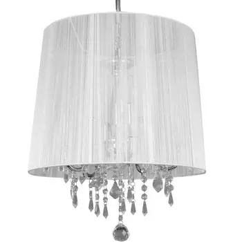 Люстра подвесная Eurosvet Allata 2045/5, 5 ламп, 10 м², цвет белый