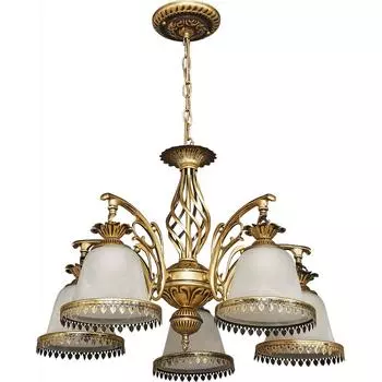 Люстра подвесная Favourite Capella 5хЕ27х60 Вт цвет бронза