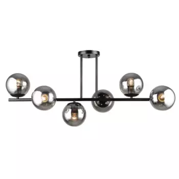 Люстра потолочная Аркон SF3392/6C-BK-SMK