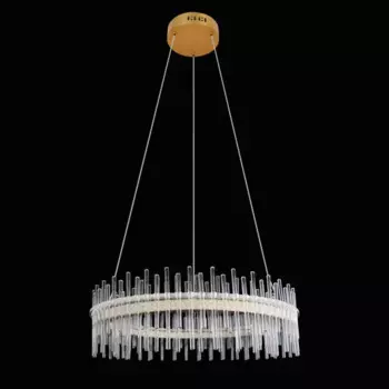 Люстра потолочная Арман 16.74 м регулируемый белый свет цвет золотистый