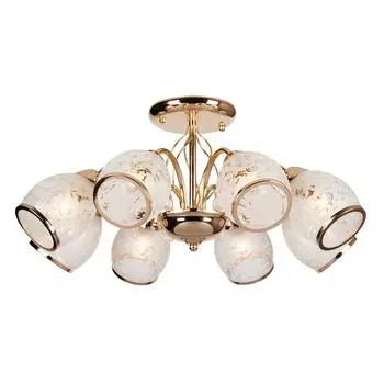 Люстра потолочная Eurosvet Валери 30026/8, 8 ламп, 40 м², цвет золото