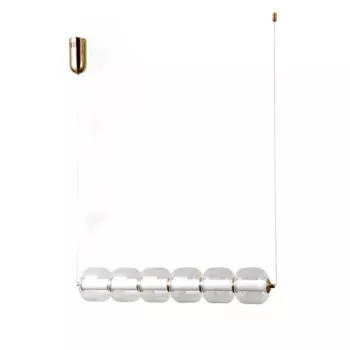 Люстра потолочная светодиодная De City Мадлен 5 м теплый белый свет