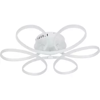 Люстра потолочная светодиодная Ember, 15 м², 120 Вт, 2500 Лм, регулируемый белый свет, цвет белый