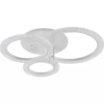 Люстра потолочная светодиодная Schaffner Fila 1630-1 с пультом управления 16 м регулируемый белый свет цвет белый