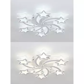 Люстра потолочная светодиодная Natali Kovaltseva Star с пультом управления