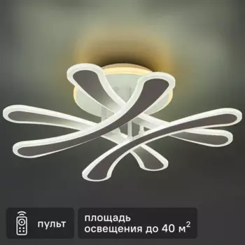 Люстра потолочная светодиодная Оскар 142 Вт LED 220 В с пультом управления