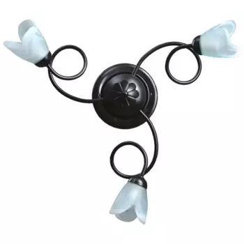 Люстра потолочная Светус Кассиопея черная 80-3x60-645