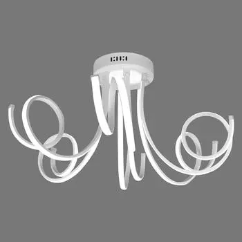 Люстра светодиодная Марика 96 Вт цвет белый