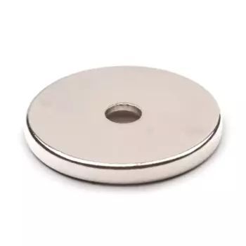Магнит неодимовый диск, 25x3 см