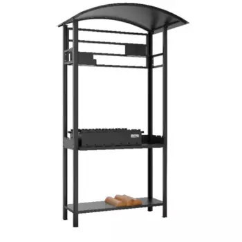 Мангал Grillux Стандарт 3 мм 210x114x71 см