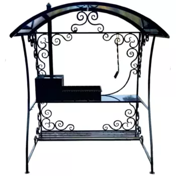 Мангал Загородный очаг 1.5 мм 190x126x221 см