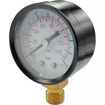 Манометр радиальный 10 бар 1/4"