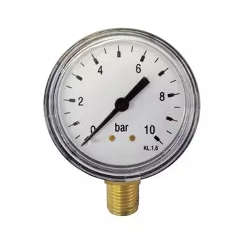 Манометр радиальный 1/4" 0-10 бар
