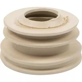 Манжета перех D25х50 белая трехлепестк