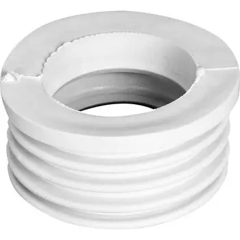 Манжета перех D50х73 белая трехлепестк