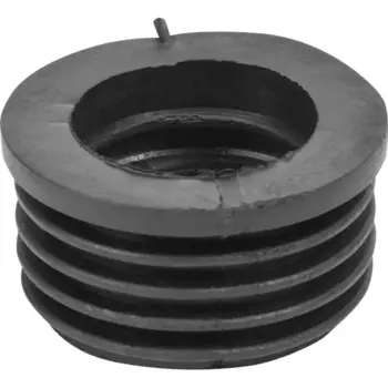 Манжета переходная для чугунной трубы, 50x75 мм, цвет чёрный