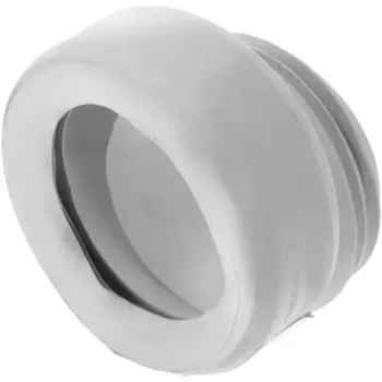 Манжета со смещением Monlid 130 мм 100 мм белая