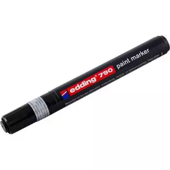 Маркер лаковый Edding E-790-1 чёрный 2-3 мм