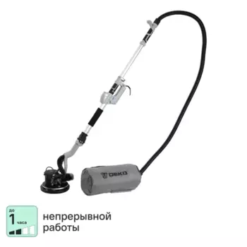 Машина шлифовальная для стен и потолков сетевая Deko DKWS1050, 1050 Вт, 225 мм